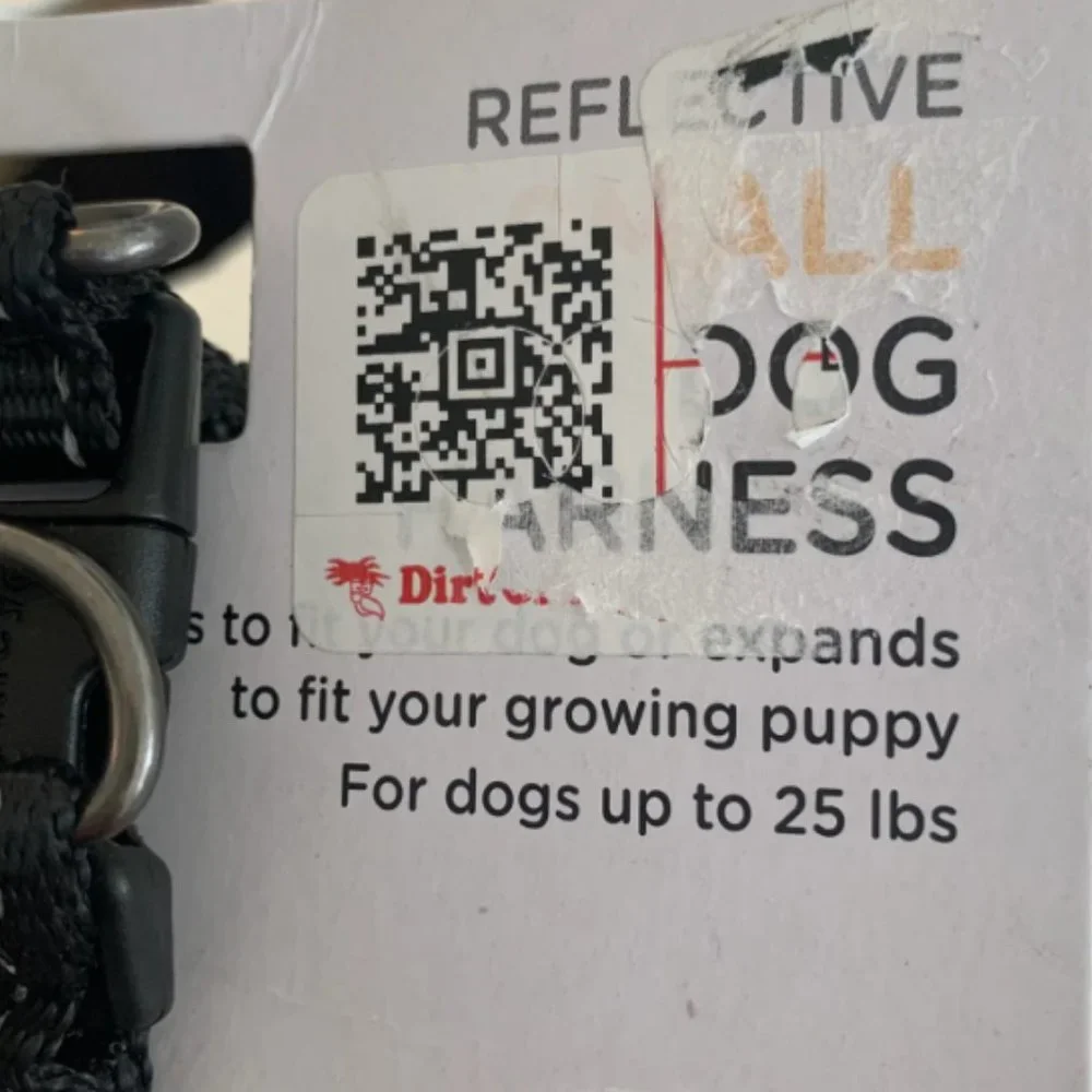 Boots & Barkley black small Dog harness